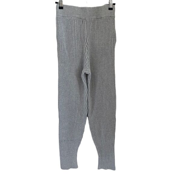 Majorelle Small Jogger Pants Sweatpants Ribbed Gray Stretch Pockets - Picture 8 of 11